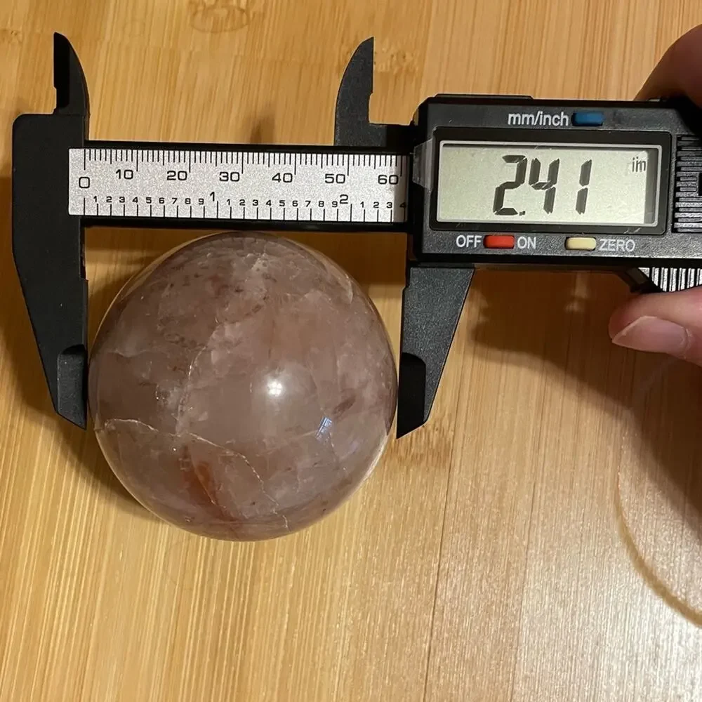 Fire Quartz Sphere #3